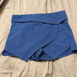 Zara Women's Royal Blue Skort